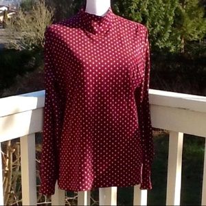 SALE Lands' End mock turtleneck